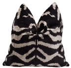 Canvello Black And White Throw Pillow | 16 x 16 in (40 x 40 cm) Canvello