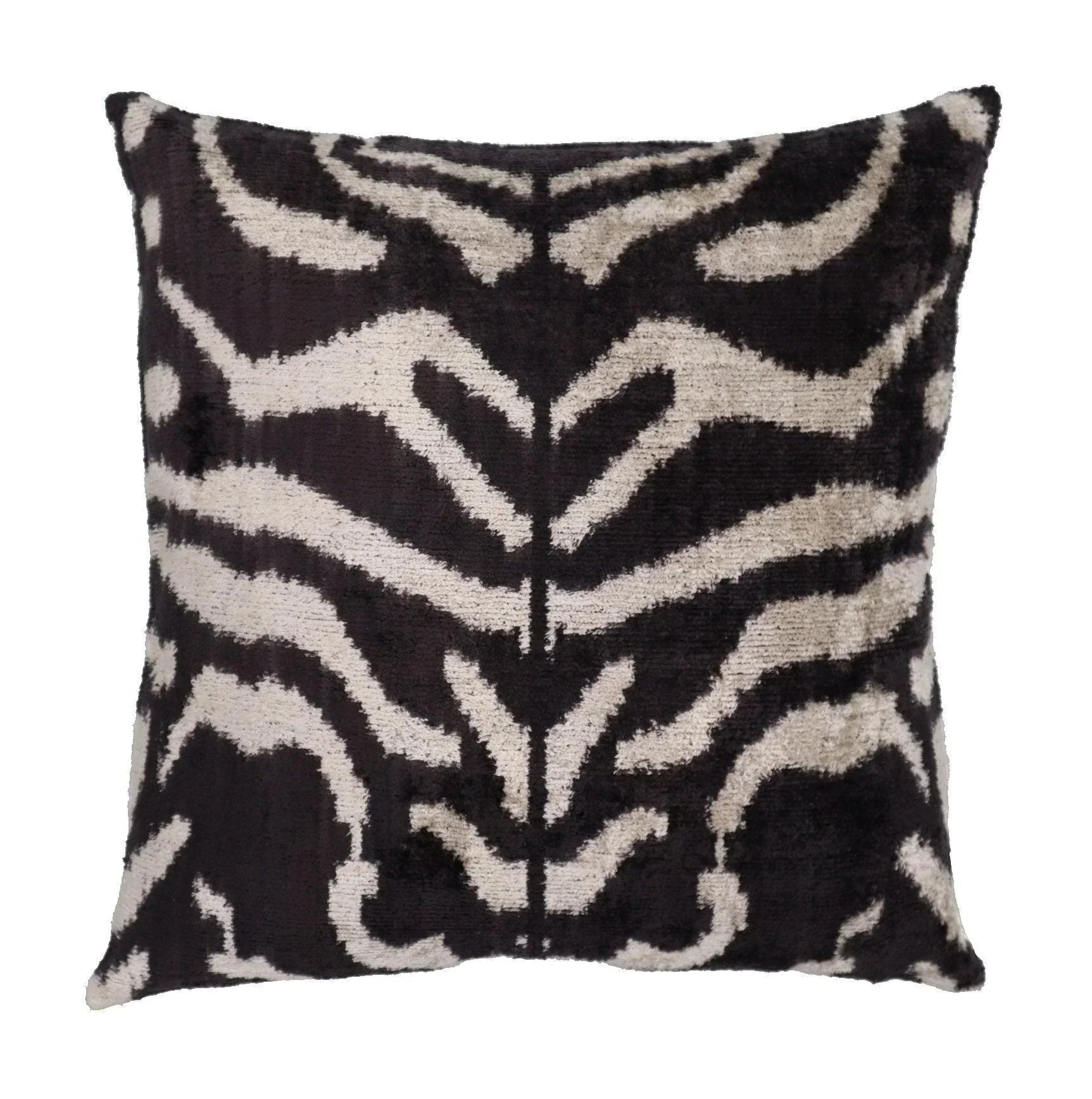 Canvello Black And White Throw Pillow | 16 x 16 in (40 x 40 cm) Canvello
