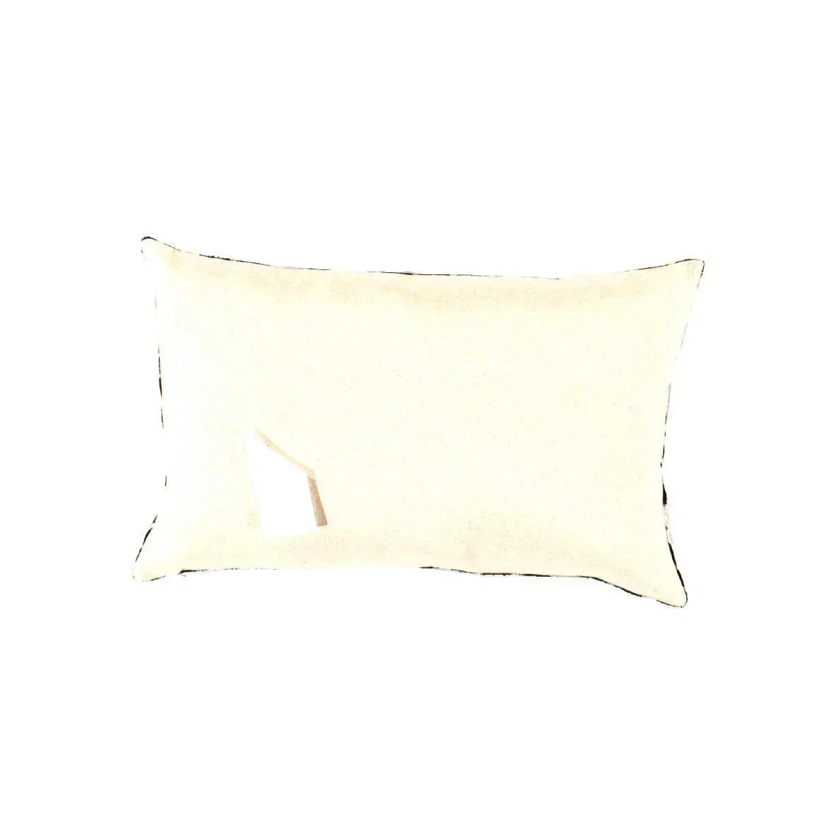 Canvello Black & Blue Silk Ikat Pillows - TI 156 Canvello