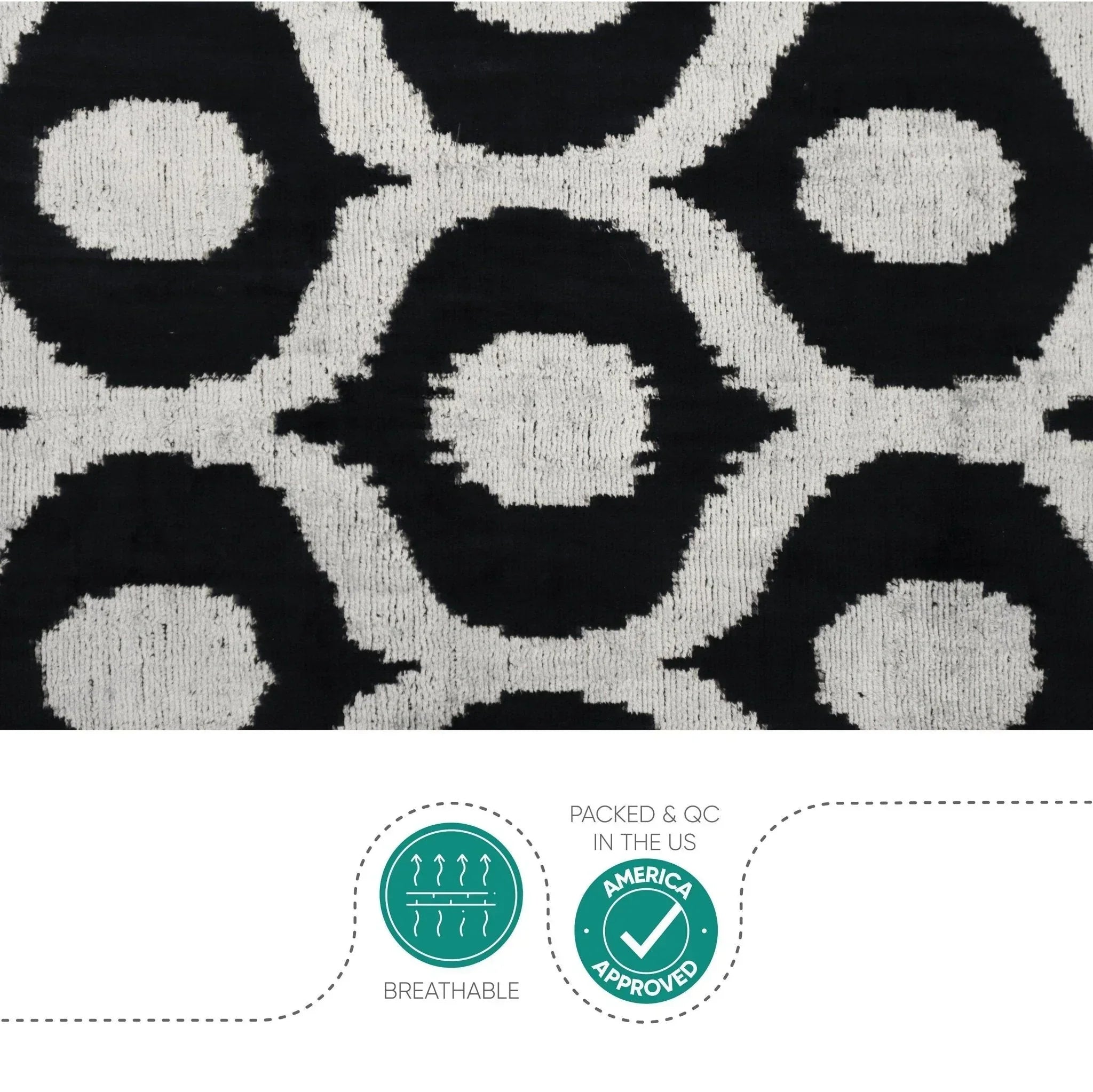 Canvello Black Pillows For Couch - 18x18 | Set of 2 | Canvello