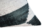 Canvello Black White Handmade 16x24 Silk Velvet Pillow, Organic Veg Dyed, Down/Feather Filled Canvello