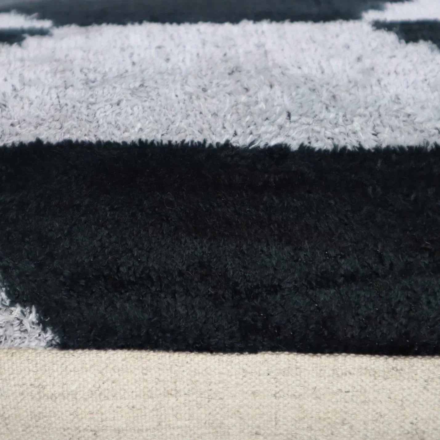Canvello Black White Handmade 16x24 Silk Velvet Pillow, Organic Veg Dyed, Down/Feather Filled Canvello