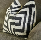 Canvello Black & White Throw Pillows | X in (40 X Cm), lifestyle image - House Of Avana