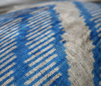 Canvello Blue And White Chevron Pillows For Couch - 16x24 in Canvello