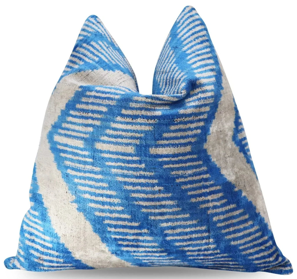 Canvello Blue Pillows With Luxury Decorative Cover - 16x16 in Canvello