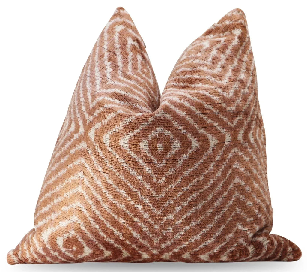 Canvello Brown Pillows With Luxury Decorative Cover - 16x16 in Canvello
