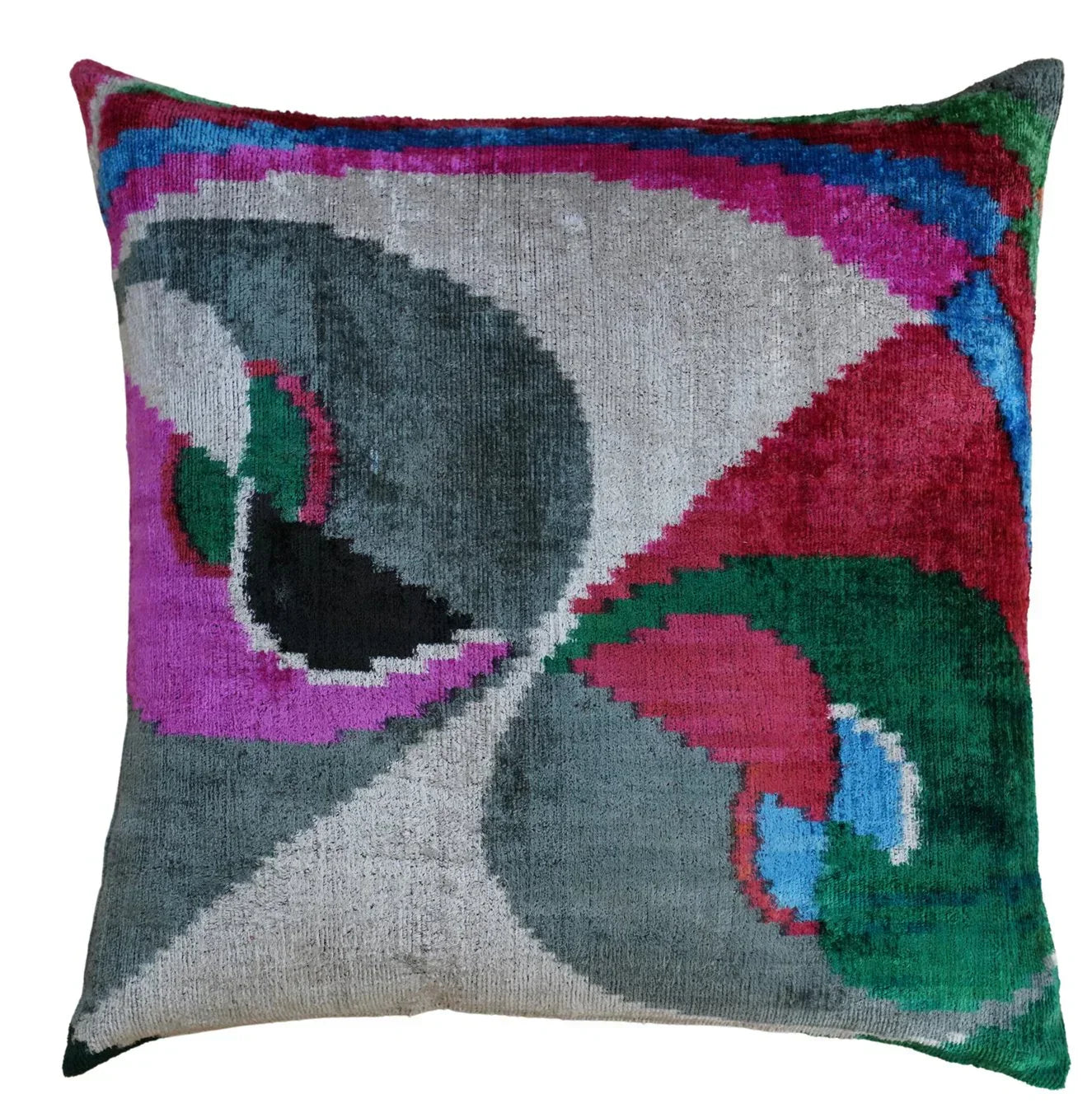 Canvello Decorative Abstract Multi Color Cushion Pillows For Sofa - 20x20 in Canvello