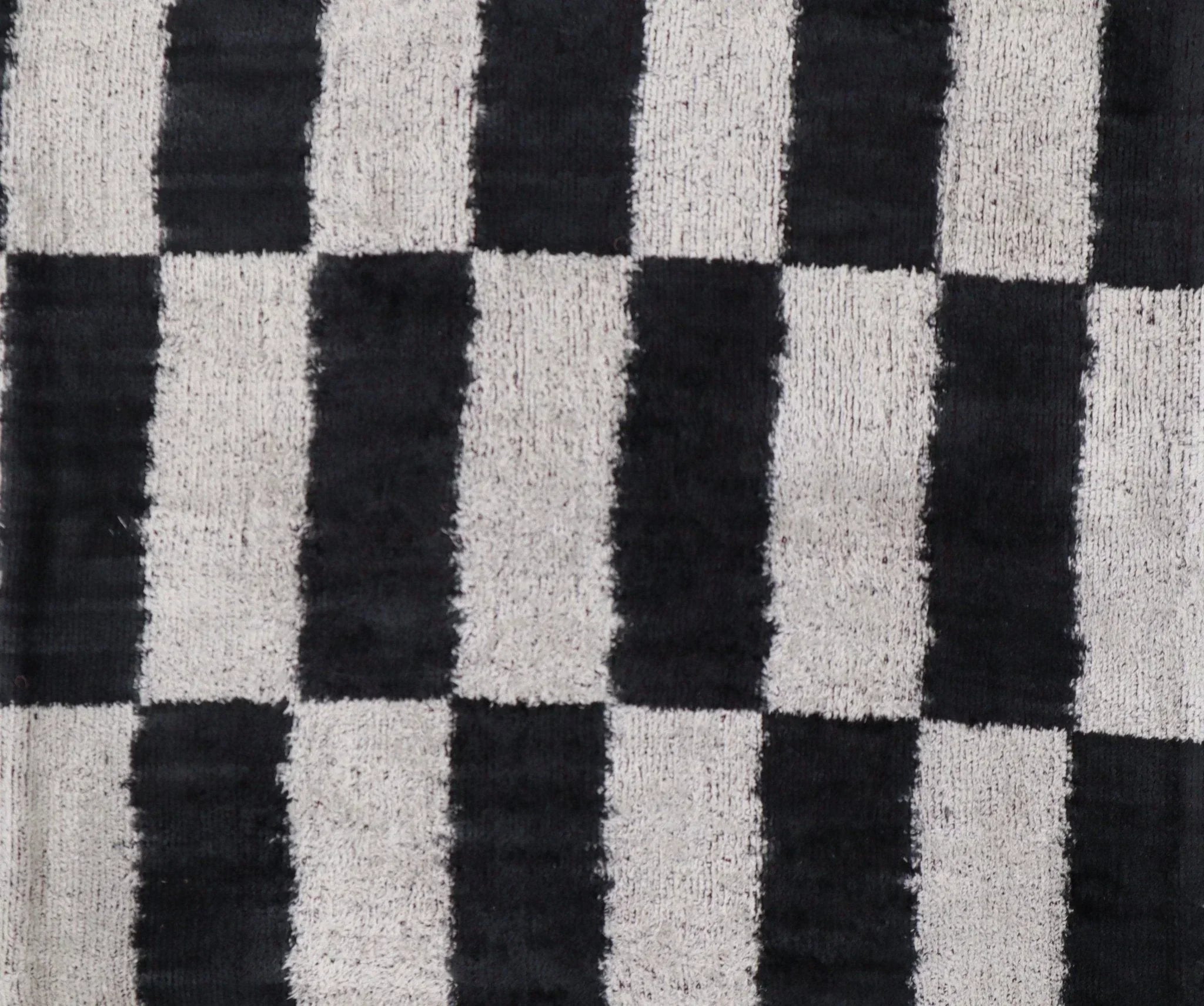Canvello Decorative Black And White Lumbar Pillow | 16 x 16 in (40 x 40 cm) Canvello