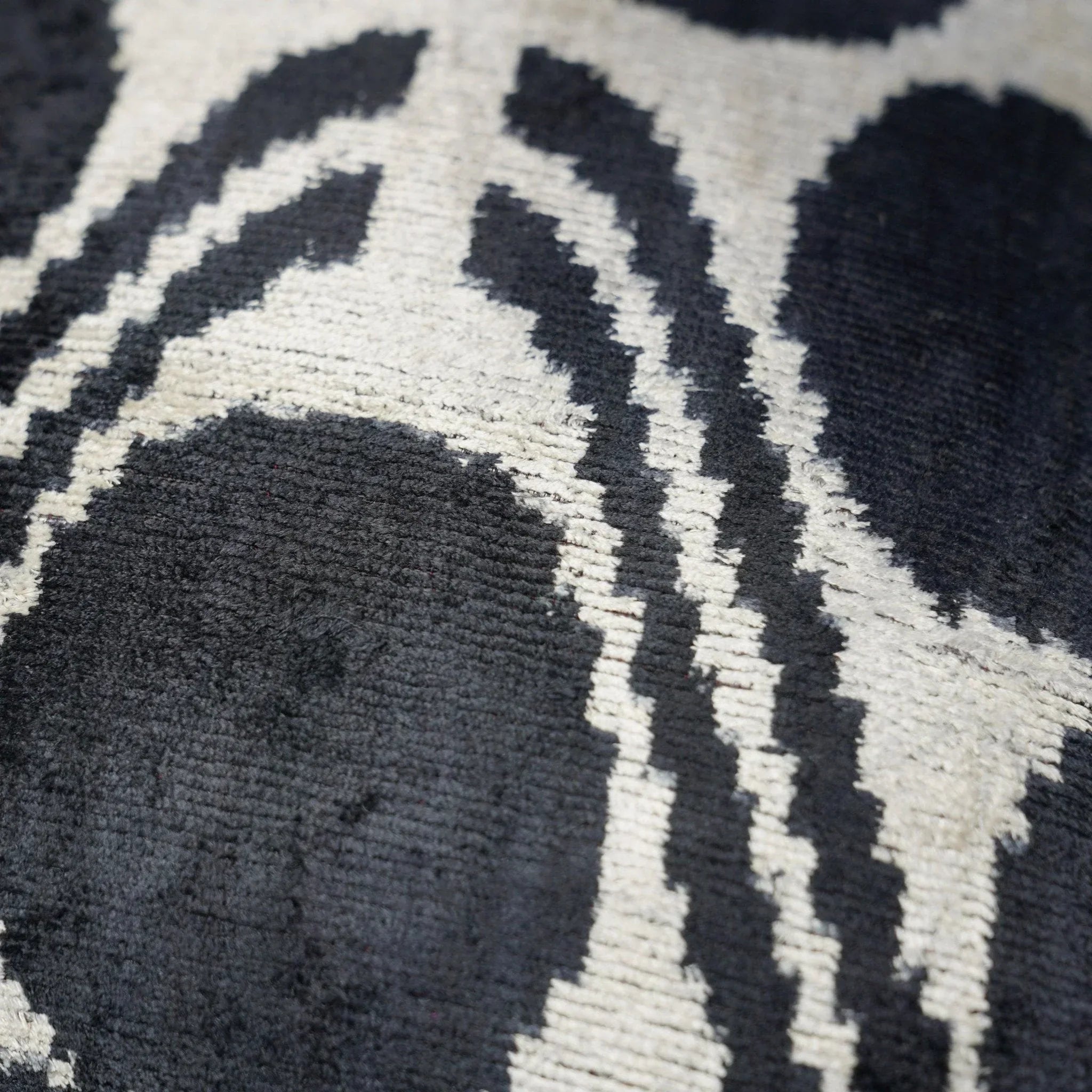 Canvello Decorative Black And White Throw Pillow Canvello