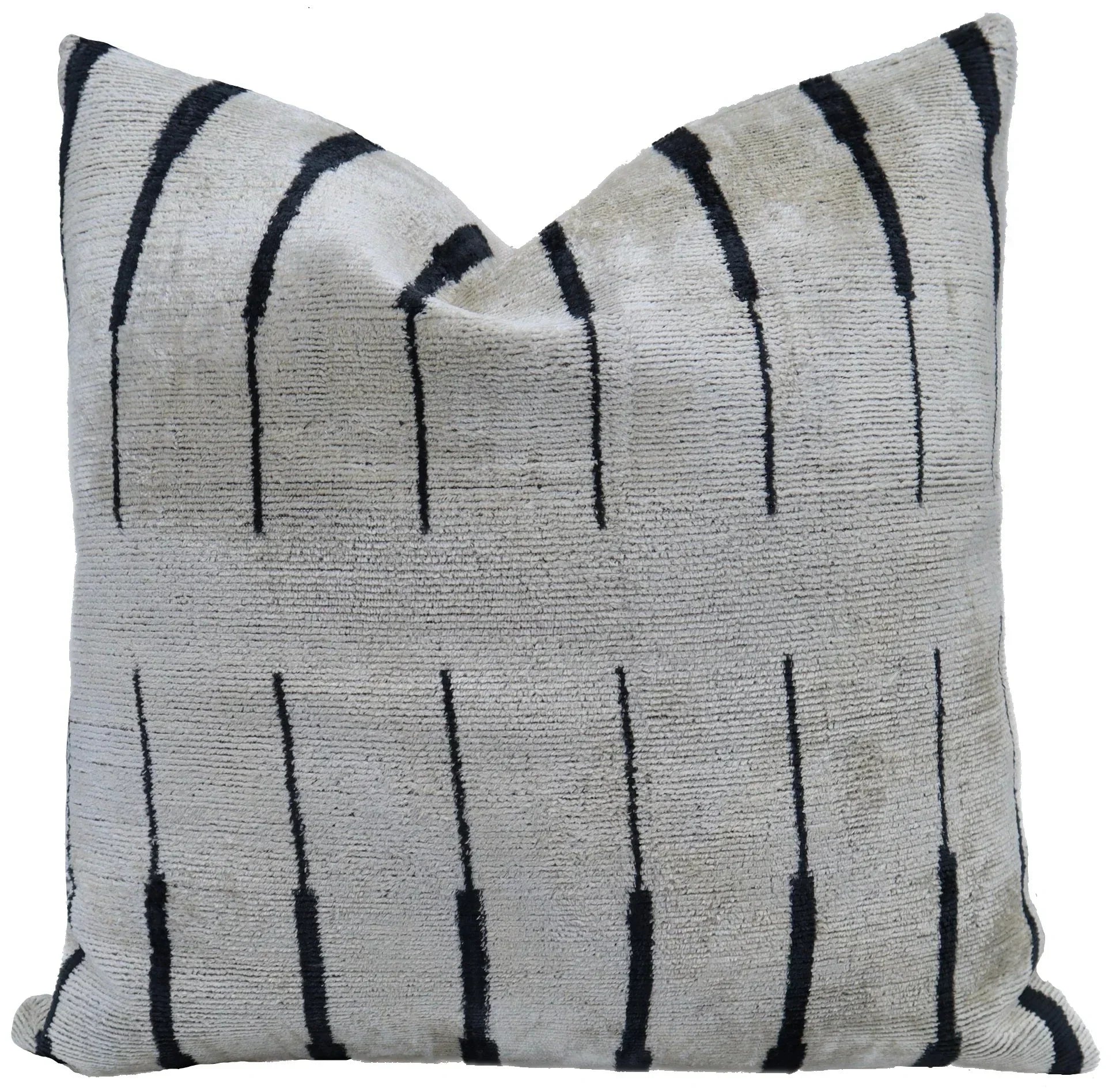Canvello Decorative Black & White Pillow | 16x16 inch Canvello