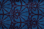 Canvello Decorative Blue Lumbar Throw Pillows for Couch - 16x24 in, side view - House Of Avana