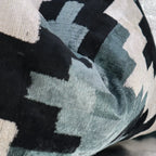 Canvello Decorative Gray Throw Pillow Down Filled - 16x24 in Canvello