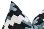 Canvello Decorative Gray Throw Pillow Down Filled - 16x24 in Canvello