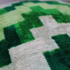 Canvello Decorative Green Throw Pillow Down Filled - 16x24 in Canvello