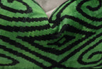 Canvello Decorative Green Throw Pillows for Couch - 16x24 in, angled view - House Of Avana