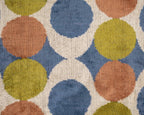 Canvello Decorative Multicolor Throw Pillow - 24"x24", side view - House Of Avana