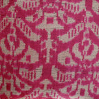 Canvello Decorative Pink Beige Geometric Throw Pillow Down Feather Filled - 16x16 in Canvello