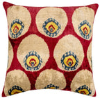 Canvello Decorative Pink Beige Throw Pillow - 24"x24" Canvello