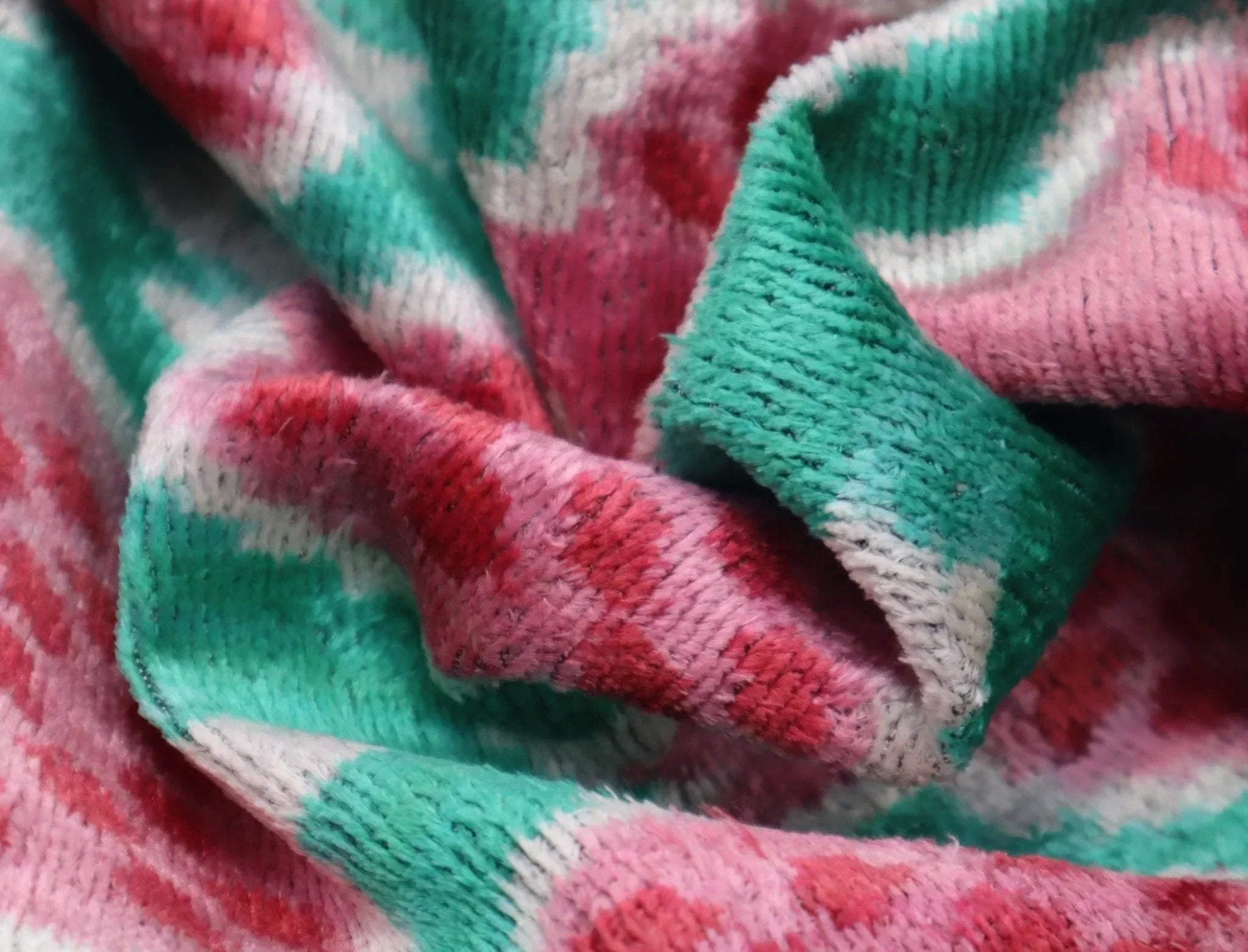 Canvello Decorative Pink Green Pomegranate Pattern Geometric Throw Pillow Down Feather Filled - 16x24 in Canvello