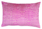 Canvello Decorative Pink Velvet Cushions | 16 x 24 in (40 x 60 cm) Canvello