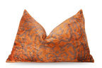 Canvello Decorative Soft Brownish Orange Throw Pillow - 16X24 in Canvello