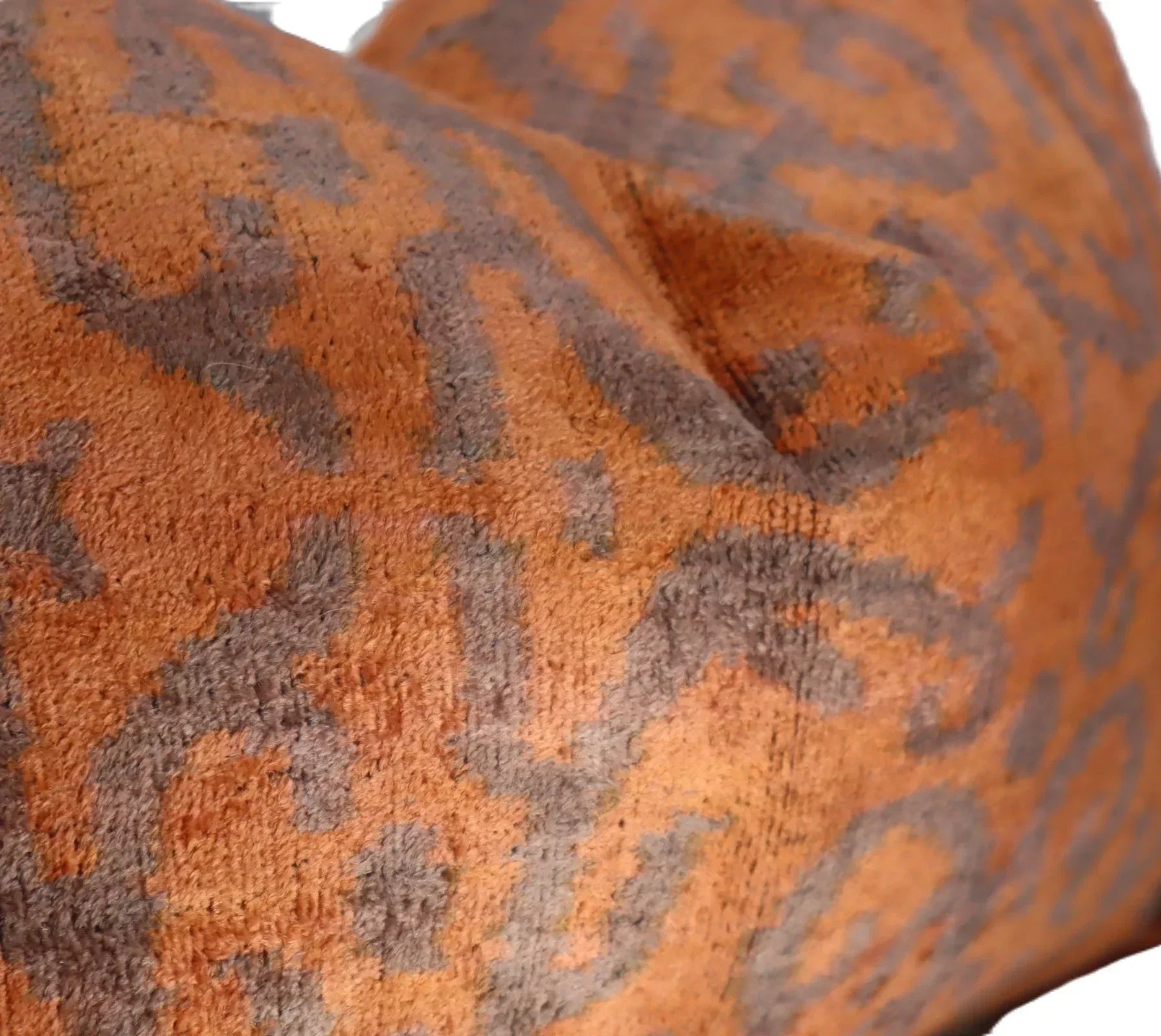 Canvello Decorative Soft Brownish Orange Throw Pillow - 16X24 in Canvello