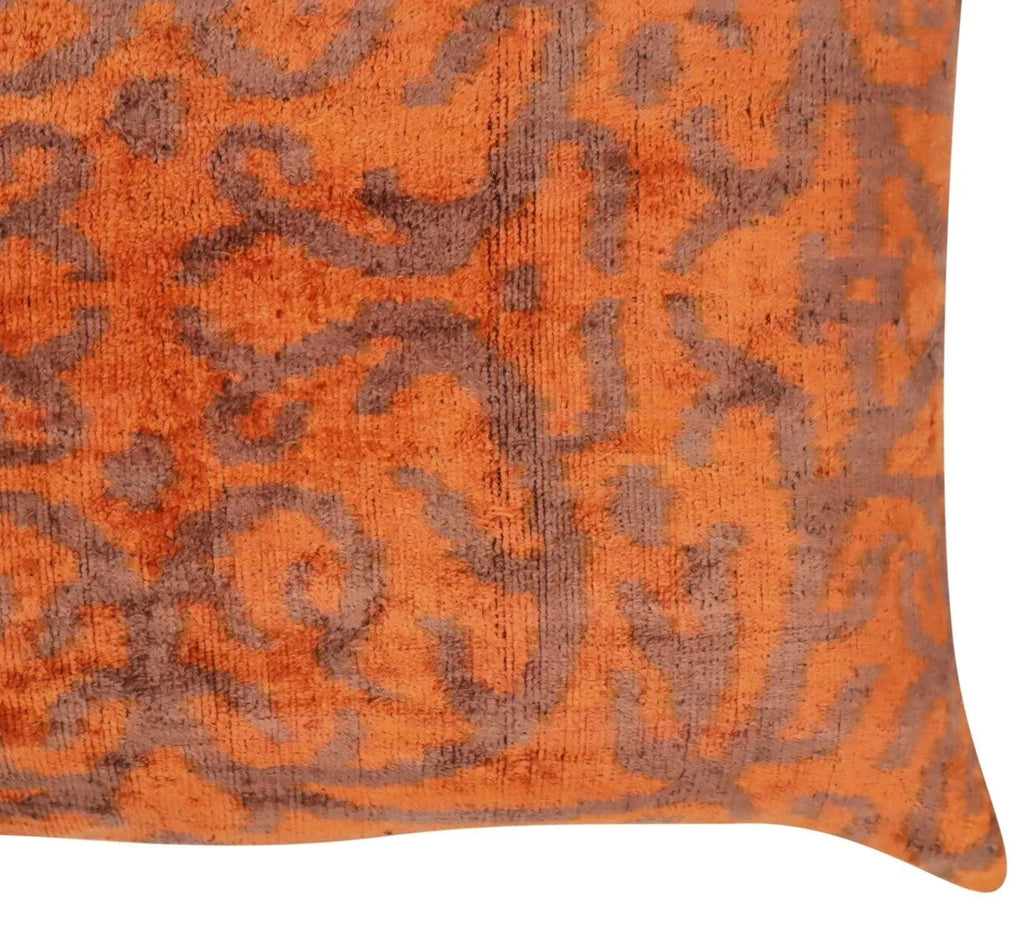 Canvello Decorative Soft Brownish Orange Throw Pillow - 16X24 in Canvello