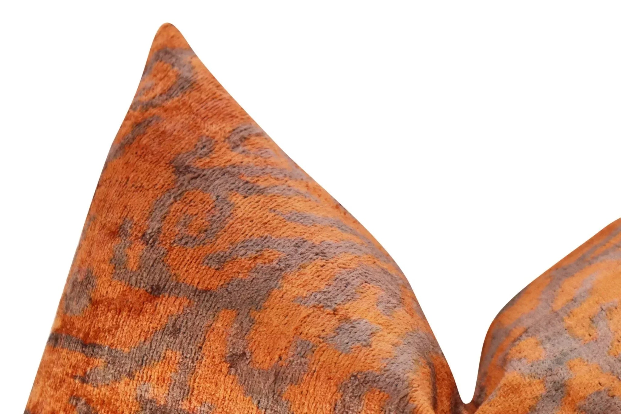 Canvello Decorative Soft Brownish Orange Throw Pillow - 16X24 in Canvello