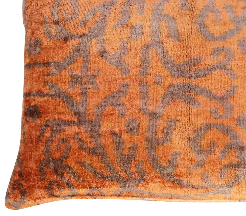 Canvello Decorative Soft Brownish Orange Throw Pillow - 16X24 in Canvello