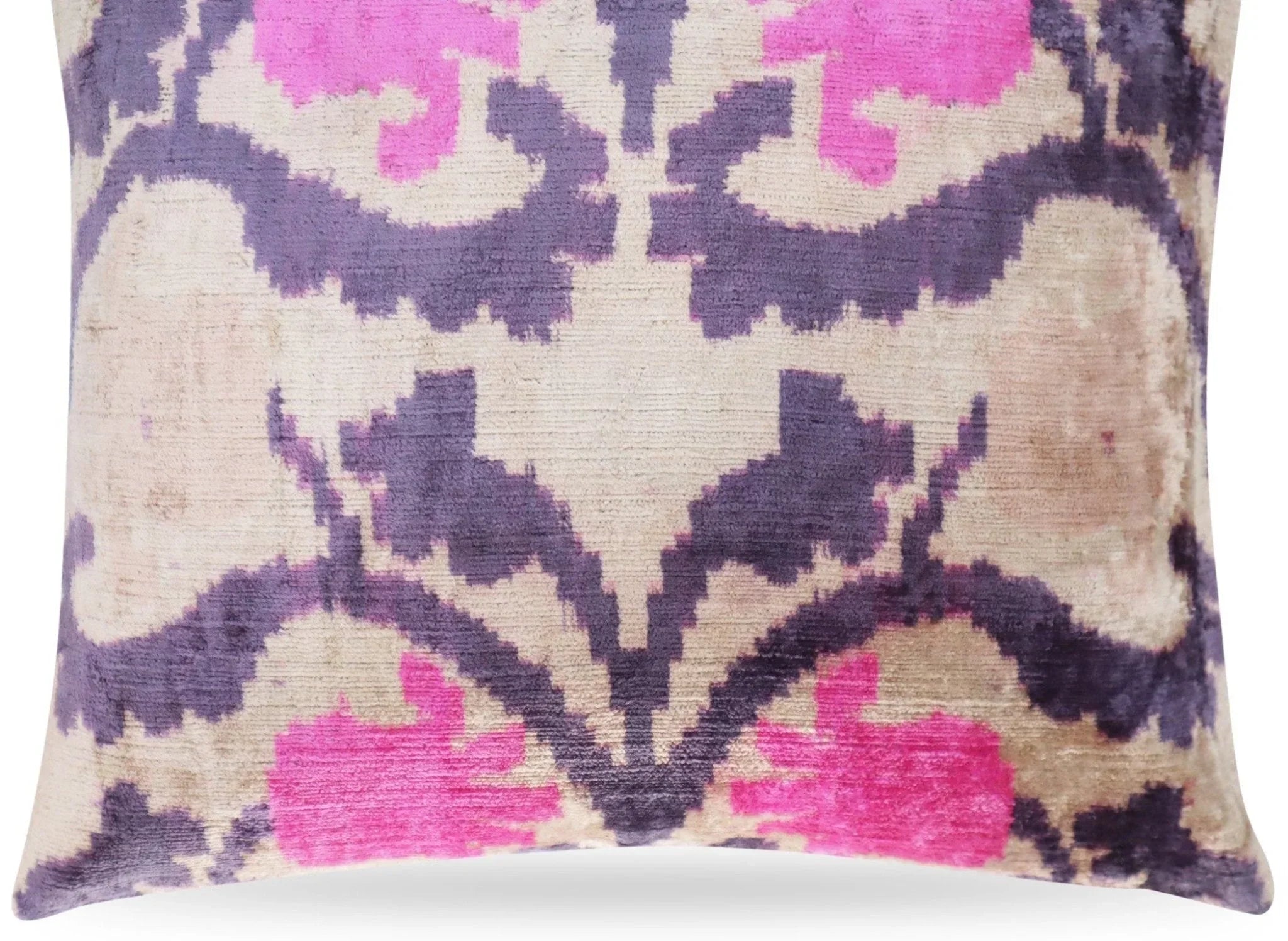 Canvello Earth Tones Pink Pillows with Luxury Decorative Cover - 16x16 in, top view - House Of Avana
