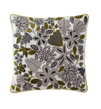 Canvello Floral Hand Embroidered Pillows | 20 X 20 in (50 X 50 cm) Canvello
