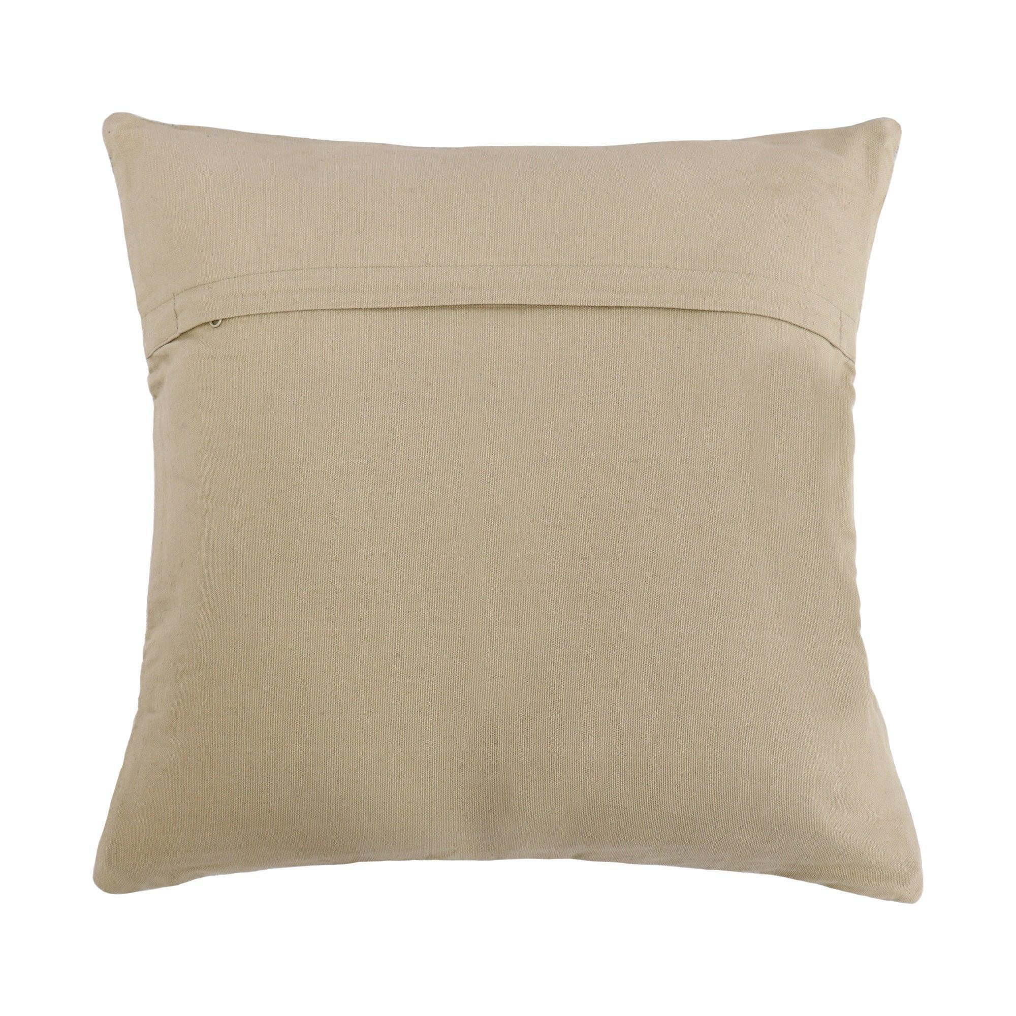 Canvello Galaxy Cowhide Throw Pillow, Ivory Canvello