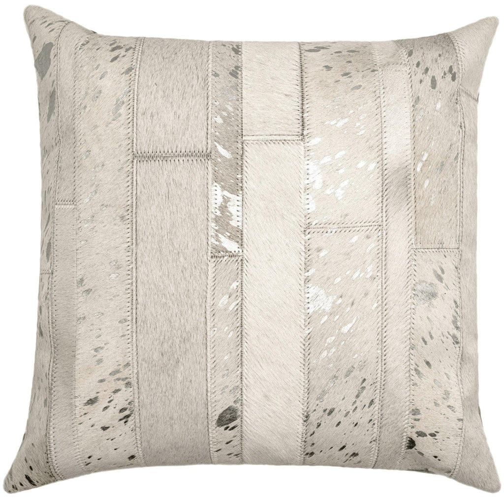 Canvello Genuine Cowhide Leather Decorative Throw Pillows - Handmade Patchwork Boho Accent Pillows for... - House Of Avana