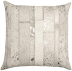 Canvello Genuine Cowhide Leather Decorative Throw Pillows - Handmade Patchwork Boho Accent Pillows for... - House Of Avana
