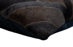 Canvello Genuine Cowhide Leather Decorative Throw Pillows - Handmade Patchwork Boho Accent Pillows For Sofa, Couch, Bed, Chair - Western Southwestern Farmhouse Pillow Covers With Feather Down Insert Included) Canvello