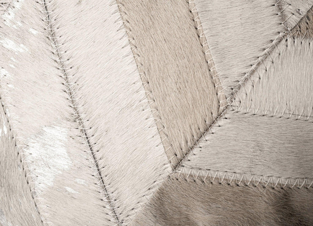 Canvello Genuine Cowhide Leather Decorative Throw Pillows - Handmade Patchwork Boho Accent Pillows For Sofa, Couch, Bed, Chair - Western Southwestern Farmhouse Pillow Covers With Feather Down Insert Included Canvello