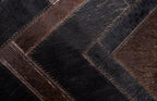 Canvello Genuine Cowhide Leather Decorative Throw Pillows - Handmade Patchwork Boho Accent Pillows For Sofa, Couch, Bed, Chair - Western Southwestern Farmhouse Pillow Covers With Feather Down Insert Included) Canvello