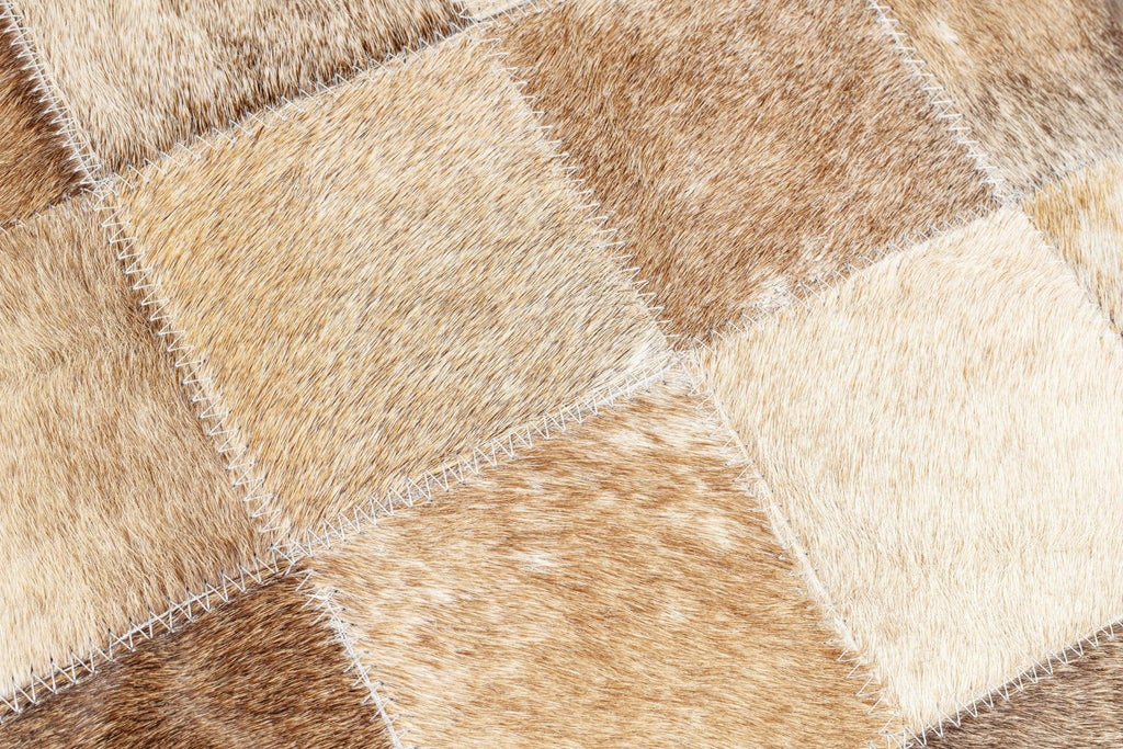 Canvello Genuine Cowhide Leather Decorative Throw Pillows - Handmade Patchwork Boho Accent Pillows For Sofa, Couch, Bed, Chair - Western Southwestern Farmhouse Pillow Covers With Feather Down Insert Included Canvello