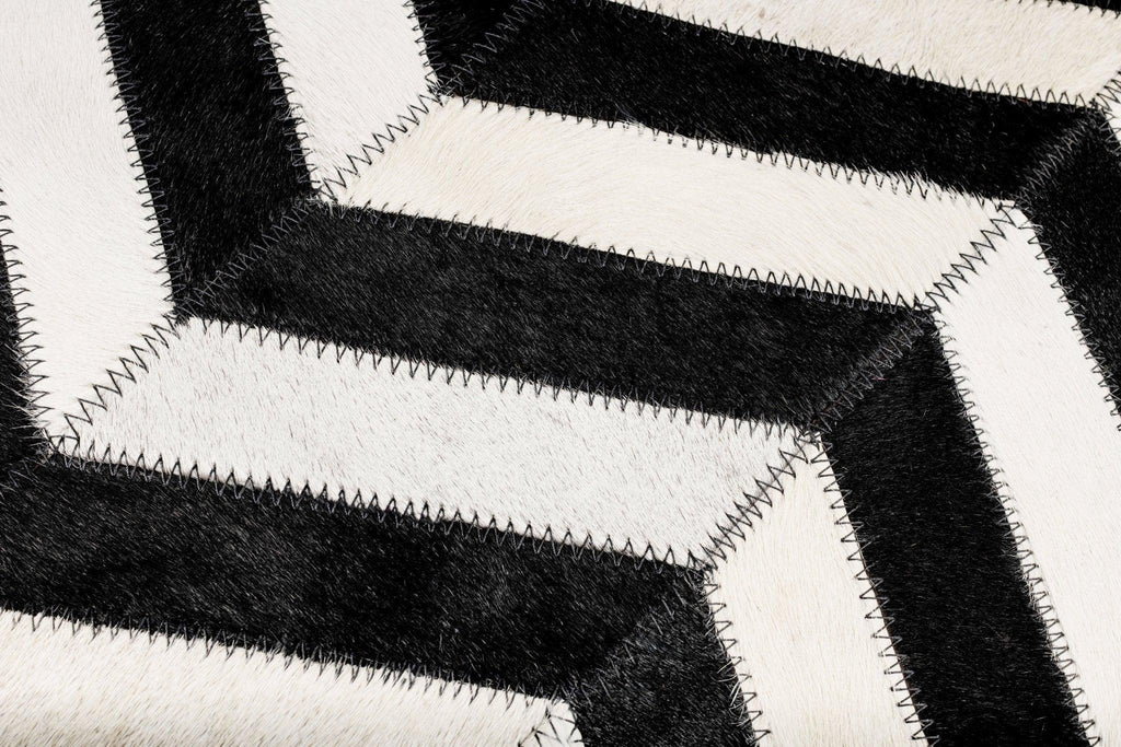 Canvello Genuine Cowhide Leather Decorative Throw Pillows - Handmade Patchwork Boho Accent Pillows for... - House Of Avana