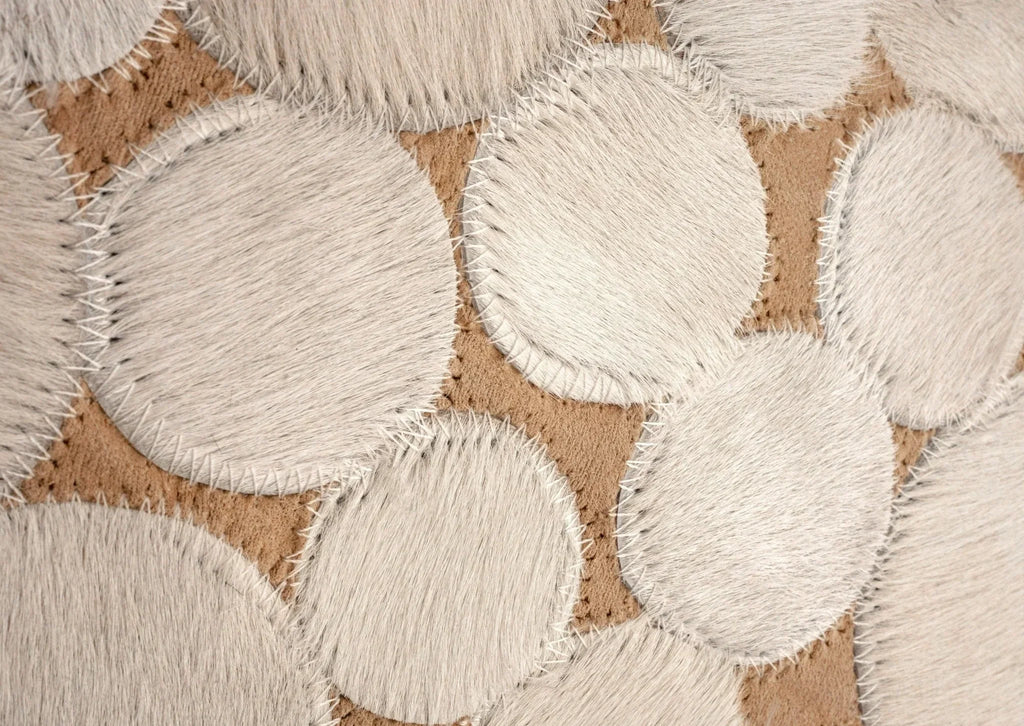 Canvello Genuine Cowhide Leather Decorative Throw Pillows - Handmade Patchwork Boho Accent Pillows For Sofa, Couch, Bed, Chair - Western Southwestern Farmhouse Pillow Covers With Feather Down Insert Included Canvello