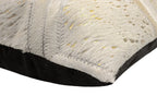 Canvello Genuine Cowhide Leather Decorative Throw Pillows - Handmade Patchwork Boho Accent Pillows For Sofa, Couch, Bed, Chair - Western Southwestern Farmhouse Pillow Covers With Feather Down Insert Included) Canvello