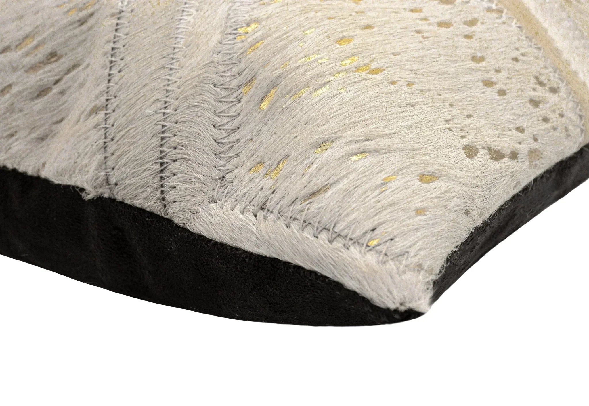 Canvello Genuine Cowhide Leather Decorative Throw Pillows - Handmade Patchwork Boho Accent Pillows For Sofa, Couch, Bed, Chair - Western Southwestern Farmhouse Pillow Covers With Feather Down Insert Included) Canvello