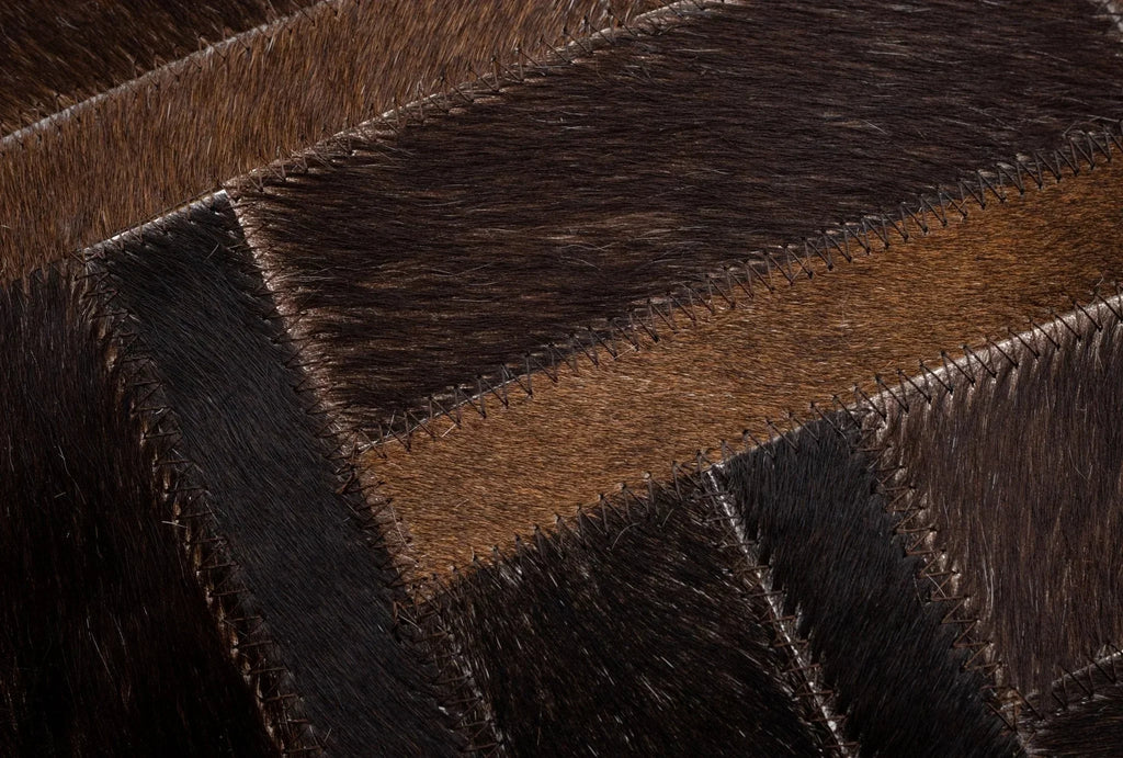 Canvello Genuine Cowhide Leather Decorative Throw Pillows - Handmade Patchwork Boho Accent Pillows For Sofa, Couch, Bed, Chair - Western Southwestern Farmhouse Pillow Covers With Feather Down Insert Included) Canvello