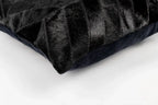 Canvello Genuine Cowhide Leather Decorative Throw Pillows - Handmade Patchwork Boho Accent Pillows For Sofa, Couch, Bed, Chair - Western Southwestern Farmhouse Pillow Covers With Feather Down Insert Included Canvello