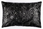 Canvello Genuine Cowhide Leather Decorative Throw Pillows - Handmade Patchwork Boho Accent Pillows For Sofa, Couch, Bed, Chair - Western Southwestern Farmhouse Pillow Covers With Feather Down Insert Included Canvello