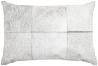 Canvello Genuine Cowhide Leather Decorative Throw Pillows - Handmade Patchwork Boho Accent Pillows For Sofa, Couch, Bed, Chair - Western Southwestern Farmhouse Pillow Covers With Feather Down Insert Included) Canvello