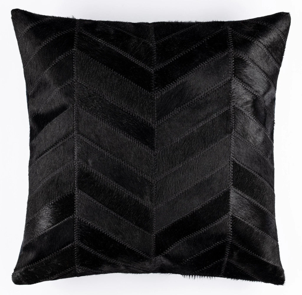 Canvello Genuine Cowhide Leather Decorative Throw Pillows - Handmade Patchwork Boho Accent Pillows For Sofa, Couch, Bed, Chair - Western Southwestern Farmhouse Pillow Covers With Feather Down Insert Included Canvello