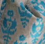 Canvello Geometric Blue Pillows With Luxury Decorative Cover - 16x16 in Canvello