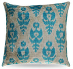 Canvello Geometric Blue Pillows With Luxury Decorative Cover - 16x16 in Canvello
