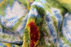 Canvello Green Handmade 16x24 Silk Velvet Pillow, Organic Veg Dyed, Down/Feather Filled Canvello